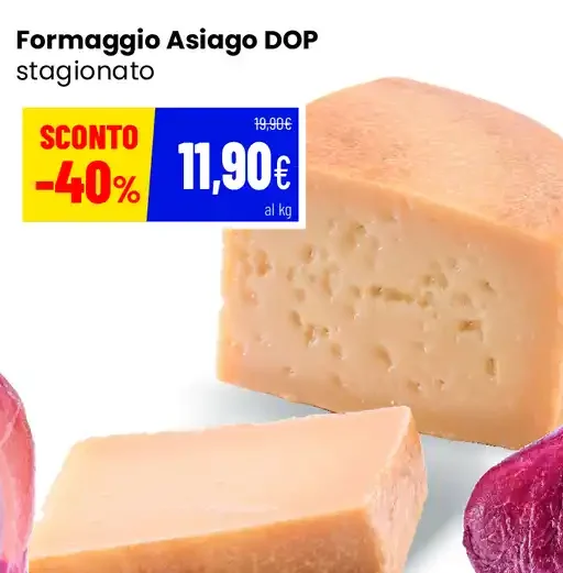 Formaggio Asiago DOP stagionato