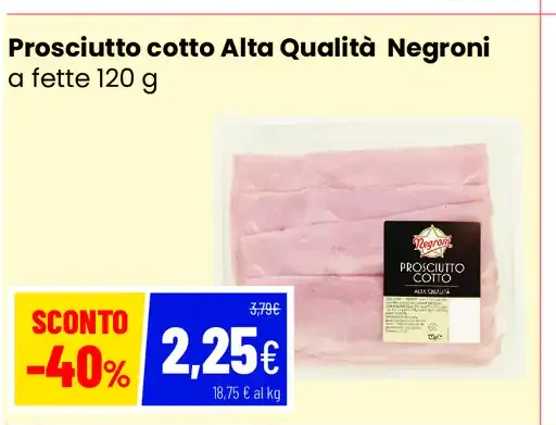 Prosciutto cotto