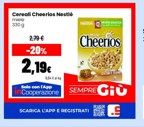 Cereali Cheerios