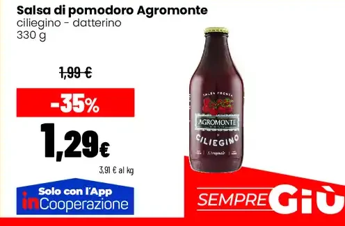 Salsa di pomodoro Agromonte