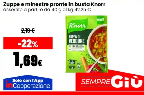 Zuppe e minestre Knorr