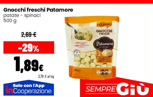 Gnocchi freschi Patamore