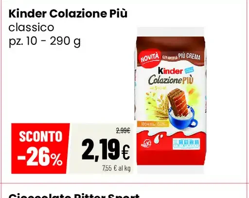 Kinder Colazione Più