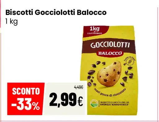 Biscotti Gocciolotti Balocco