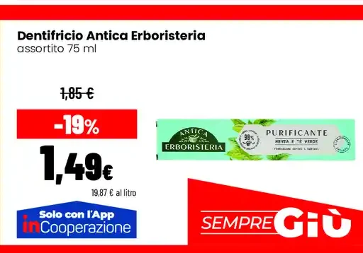 Dentifricio Antica Erboristeria