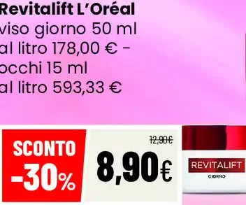 Crema idratante Revitalift L'Oréal