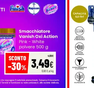 Smacchiatore Vanish Oxi Action