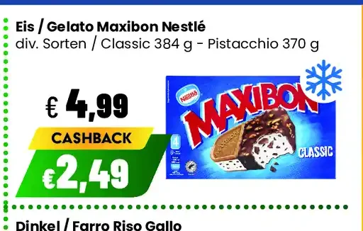 Maxibon Nestlé gelato