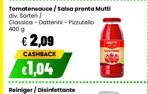 Salsa pronta Mutti