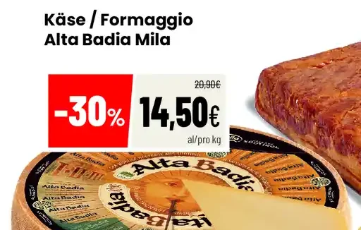 Formaggio Alta Badia Mila