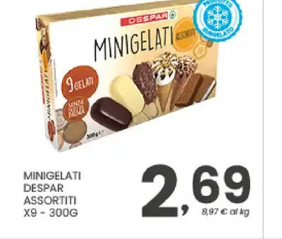Minigelati assortiti
