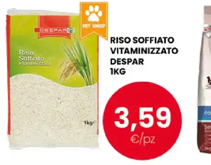 Riso soffiato e vitaminizzato Despar