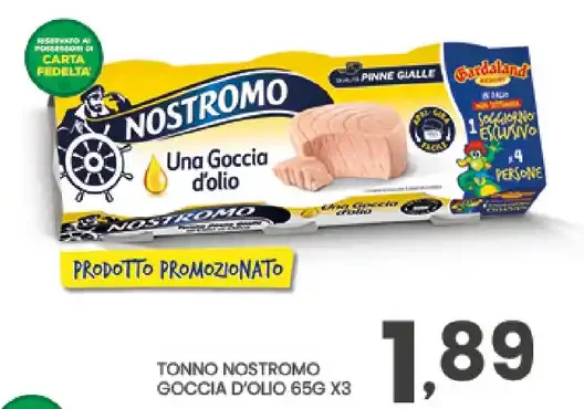 Tonno Nostromo Goccia d'Olio