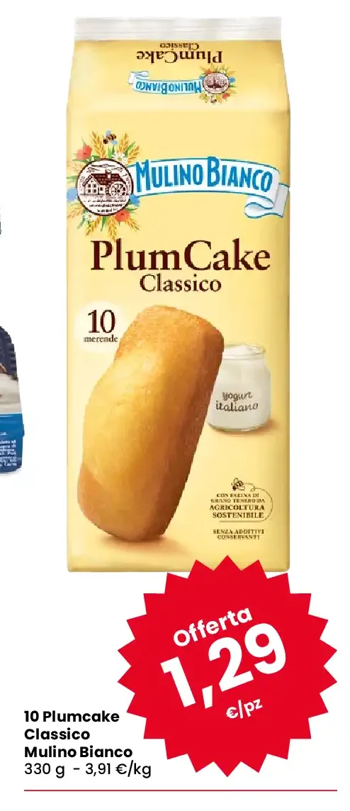 Plumcake Classico Mulino Bianco