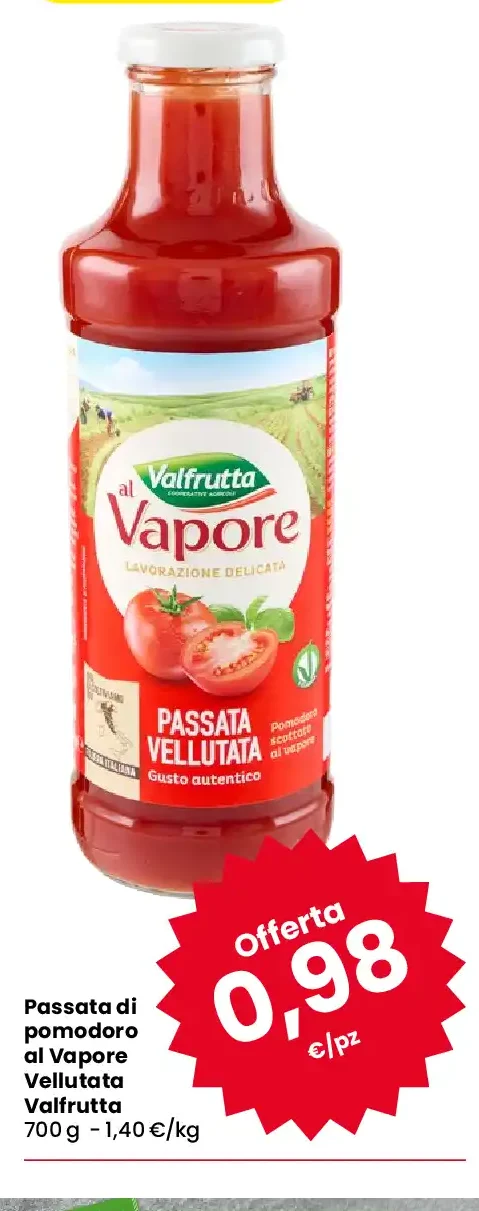 Passata di pomodoro vellutata