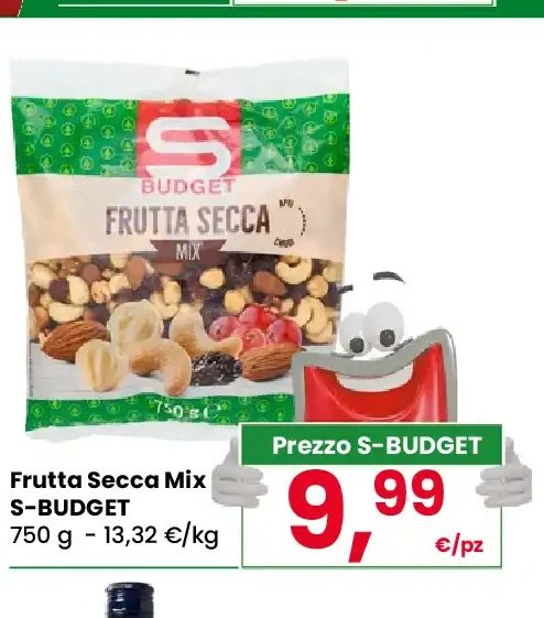 Frutta secca mix S-Budget