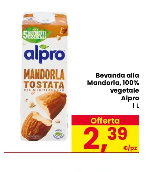 Bevanda alla mandorla Alpro