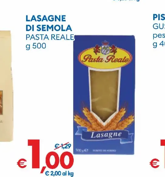 Lasagne di semola