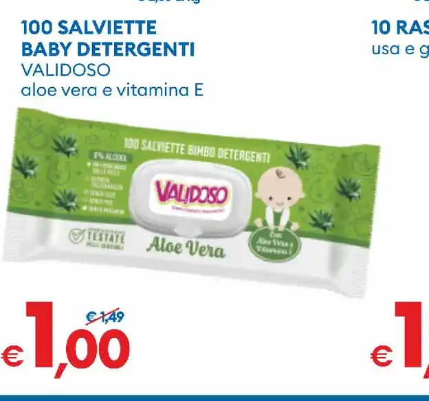 Salviette baby detergenti