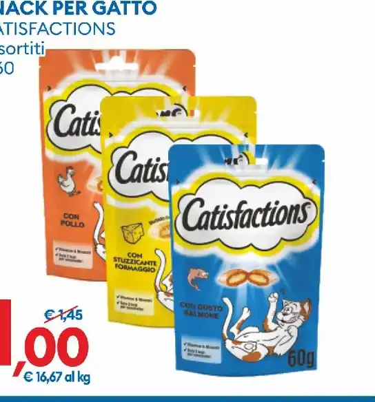 Snack per gatto