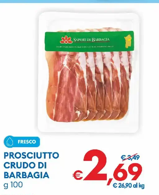 Prosciutto crudo di Barbagia