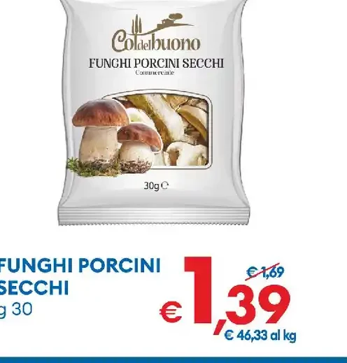 Funghi porcini secchi