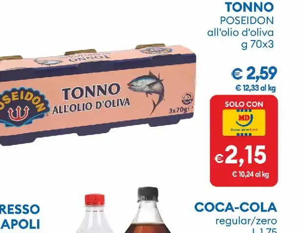Tonno Poseidon all'olio d'oliva