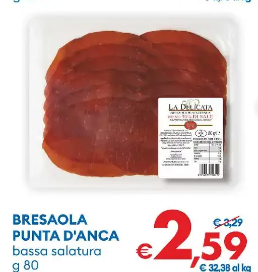 Bresaola punta d'anca