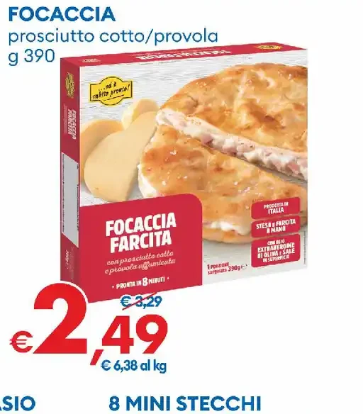 Focaccia farcita