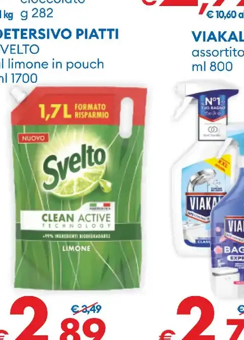 Detersivo piatti Svelto