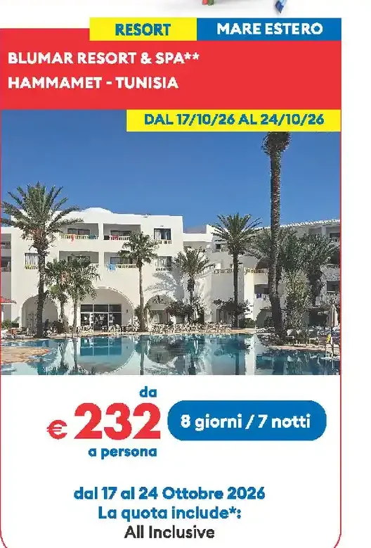 Blumar Resort & Spa** - Hammamet, Tunisia