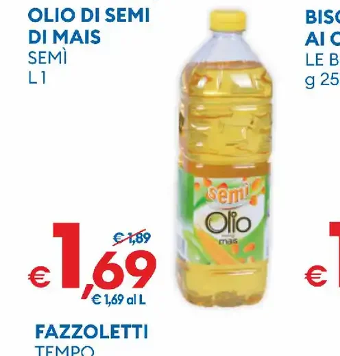 Olio di semi di mais Semi