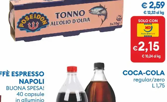 Tonno all'olio d'oliva