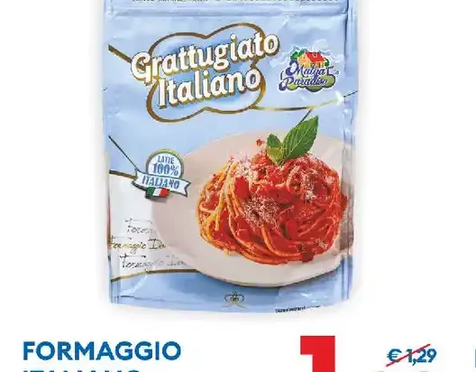 Formaggio italiano grattugiato
