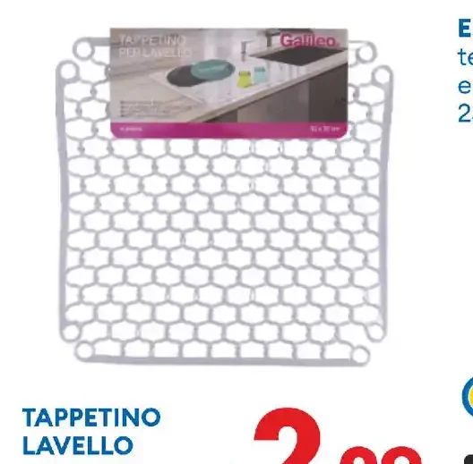 Tappetino lavello