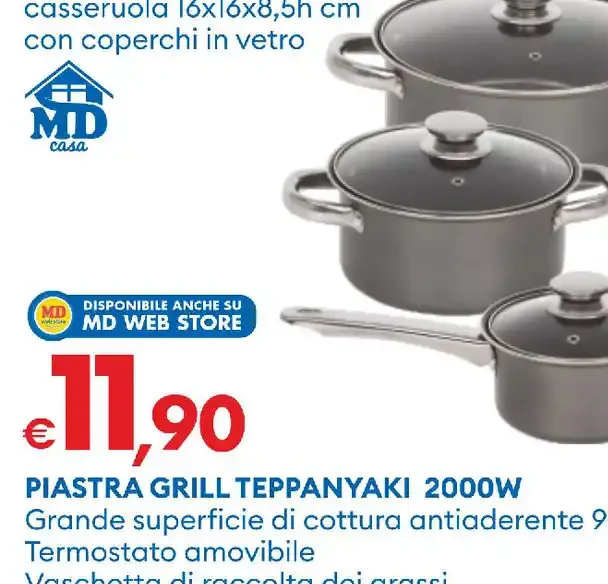 Batteria di pentole Easy Cook