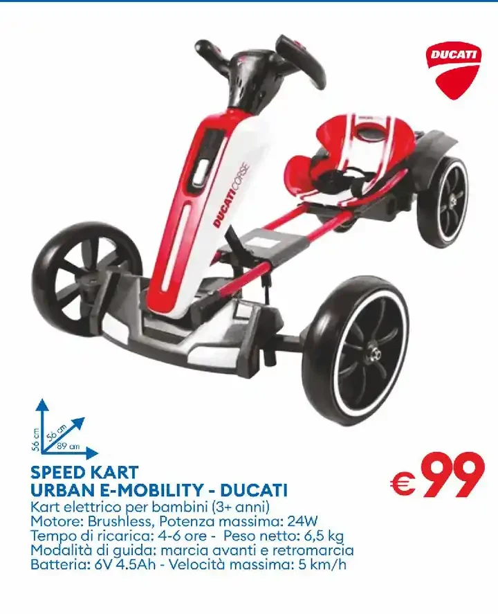 Speed Kart Urban E-Mobility Ducati