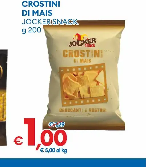 Crostini di mais