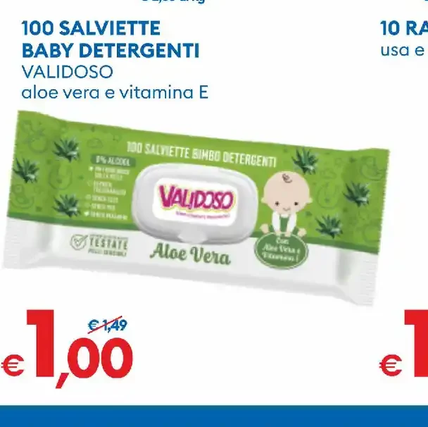 Salviette detergenti per neonati