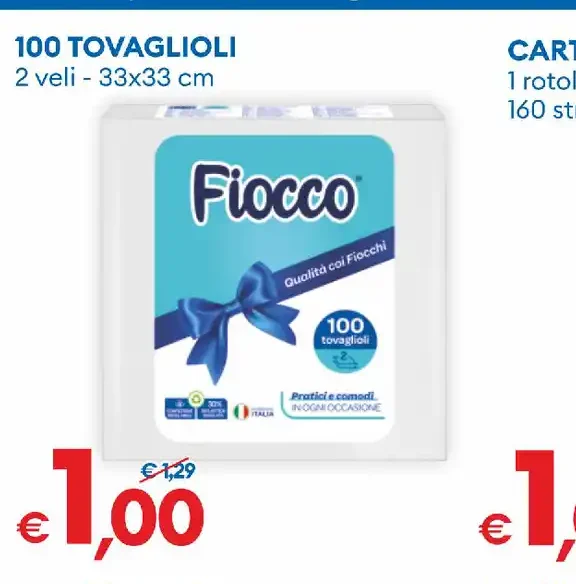 Tovaglioli di carta