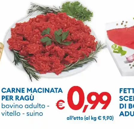 Carne macinata per ragù