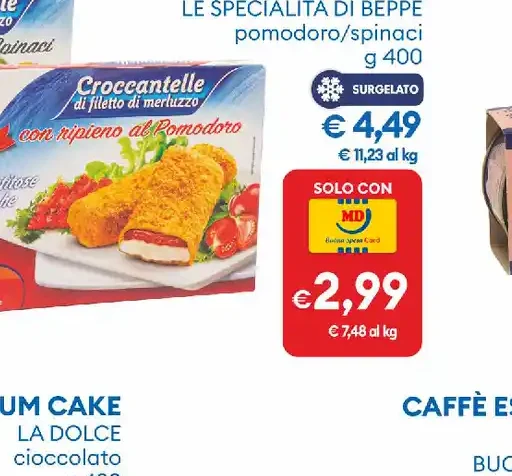Croccantelle di merluzzo