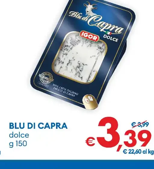 Blu di capra dolce