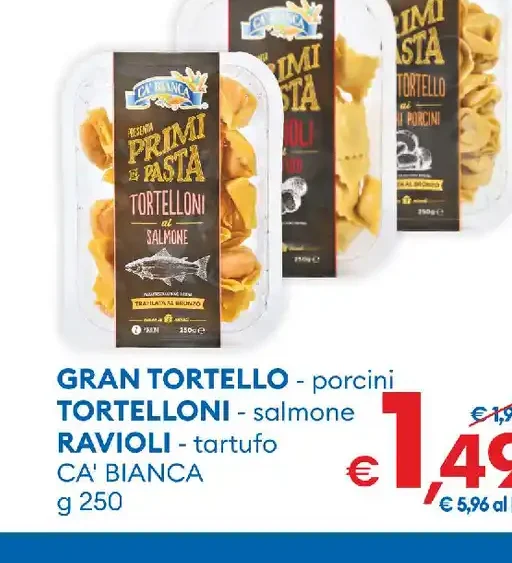 Pasta ripiena assortita