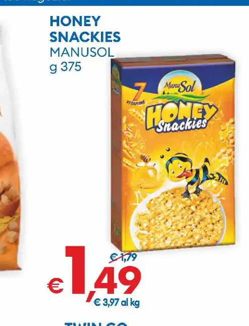 Honey Snackies Manusol