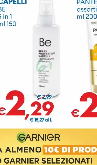 Spray protettivo capelli