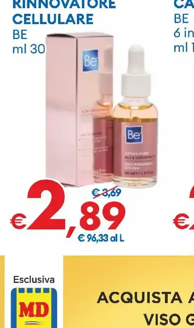 Siero viso rinnovatore cellulare