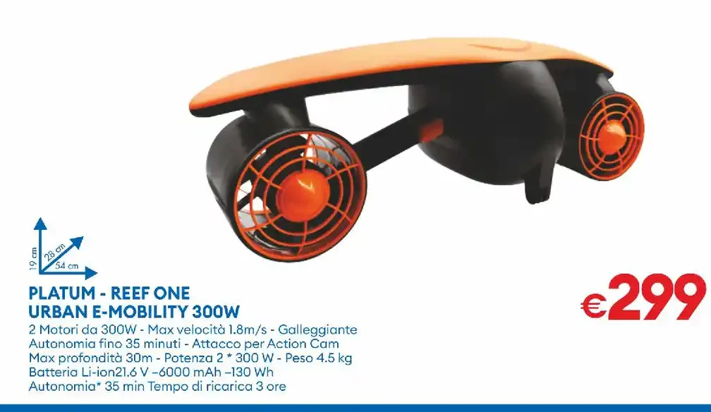 Platim Reef One Urban E-Mobility 300W
