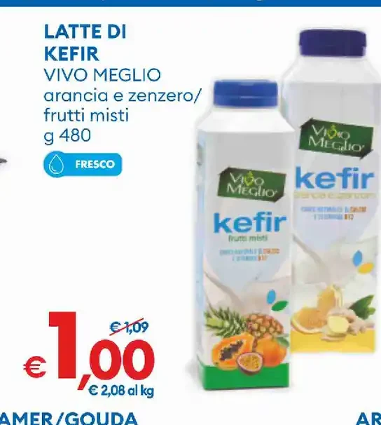 Latte di kefir
