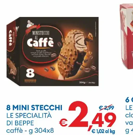 Mini stecchi al caffè